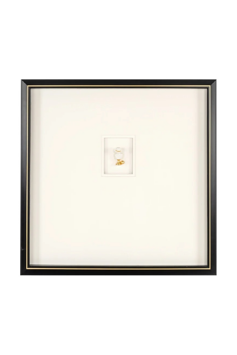 White Framed Sculpture Wall Art | Richmond Interiors Hanna | Oroatrade.com