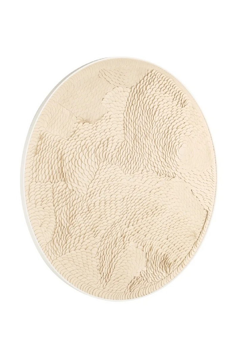 White Round Wall Art | Richmond Interiors Flow | Oroatrade.com