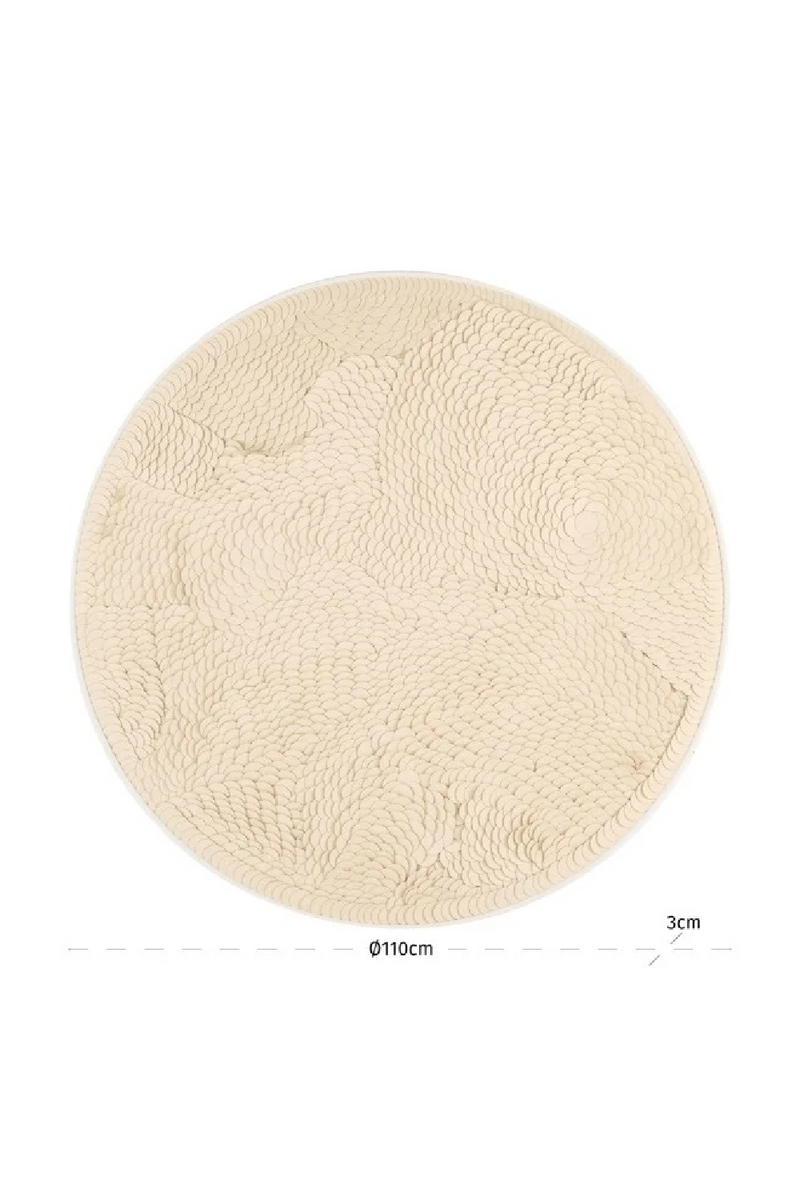 White Round Wall Art | Richmond Interiors Flow | Oroatrade.com