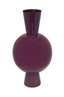 Red Conical Sphere Vase | Richmond Interiors Arvine | Oroatrade.com