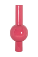 Pink Tubular Enamel Vase | Richmond Interiors Noura | Oroatrade.com