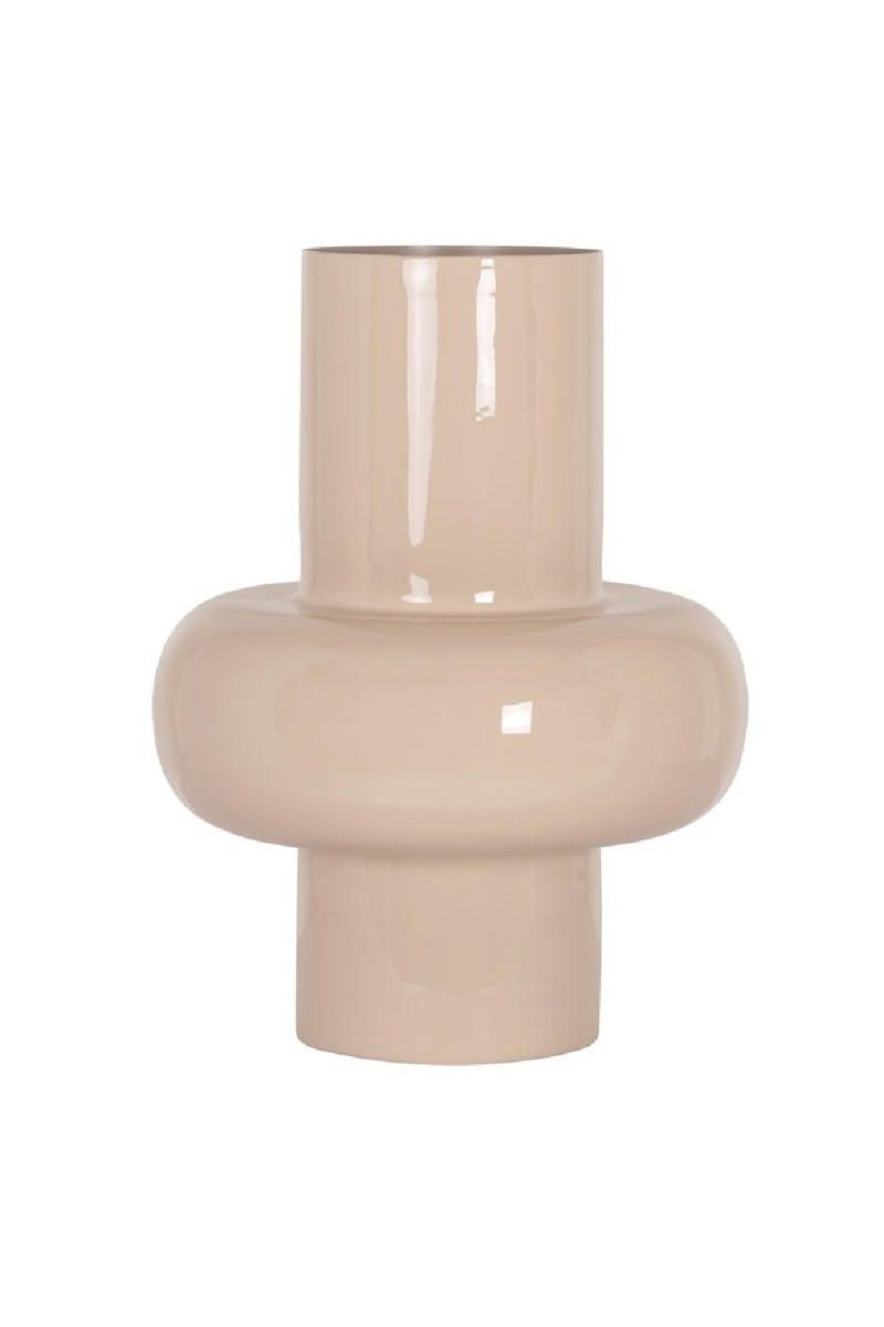 Cream Enamel Vase | Richmond Interiors Benice | Oroatrade.com