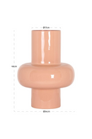 Salmon Pink Vase | Richmond Interiors Alison | Oroatrade.com