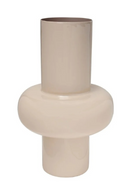 Cream Enamel Vase | Richmond Interiors Benice | Oroatrade.com