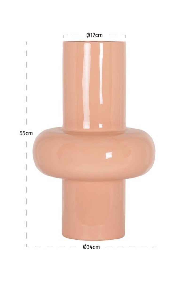 Salmon Pink Vase | Richmond Interiors Alison | Oroatrade.com