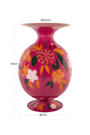 Pink Floral Vase | Richmond Interiors Anicia | Oroatrade.com