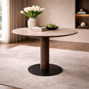 Brown Oak Bistro Table | Richmond Interiors Ritz