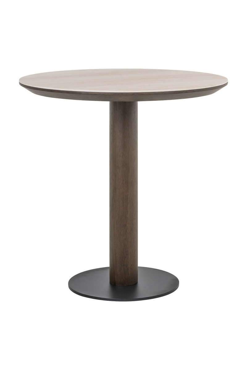 Brown Oak Bistro Table | Richmond Interiors Ritz | Oroatrade.com