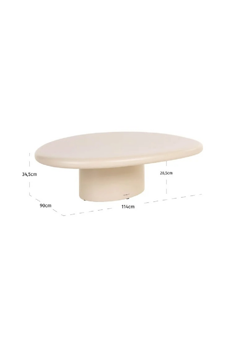 White Indoor/Outdoor Coffee Table | Richmond Interiors Urban Bloom | Oroatrade.com