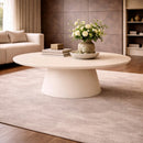 White Oval Indoor/Outdoor Dining Table | Richmond Interiors Urban Bloom