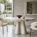 White Indoor/Outdoor Modern Dining Table | Richmond Interiors Urban Bloom | Oroatrade.com
