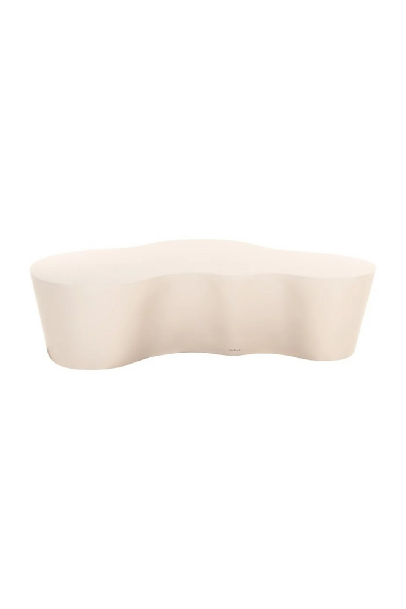 White Organic Indoor/Outdoor Coffee Table | Richmond Interiors Urban Bloom | Oroatrade.com
