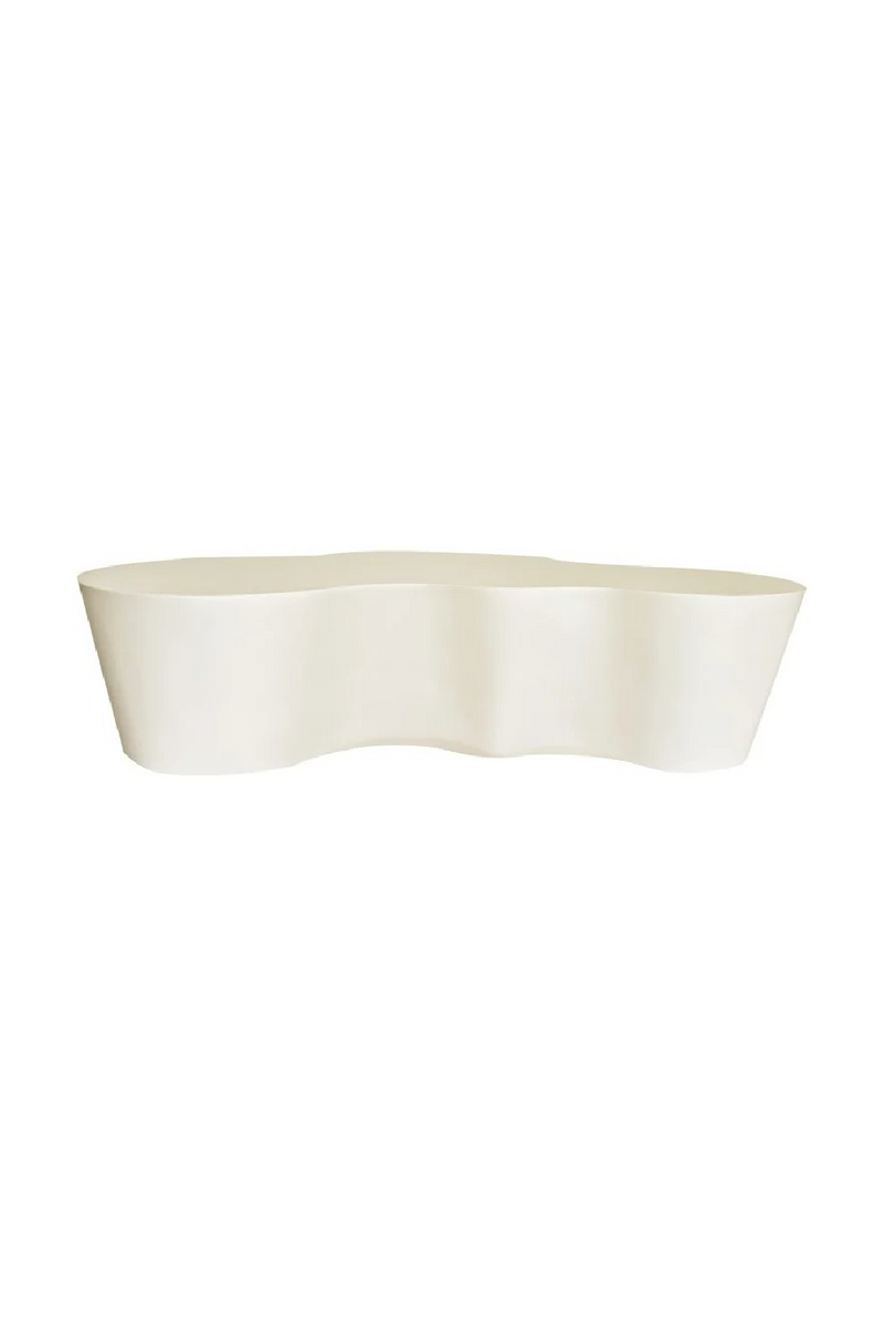 White Organic Indoor/Outdoor Coffee Table | Richmond Interiors Urban Bloom | Oroatrade.com