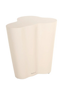 White Organic Indoor/Outdoor End Table | Richmond Interiors Urban Bloom | Oroatrade.com