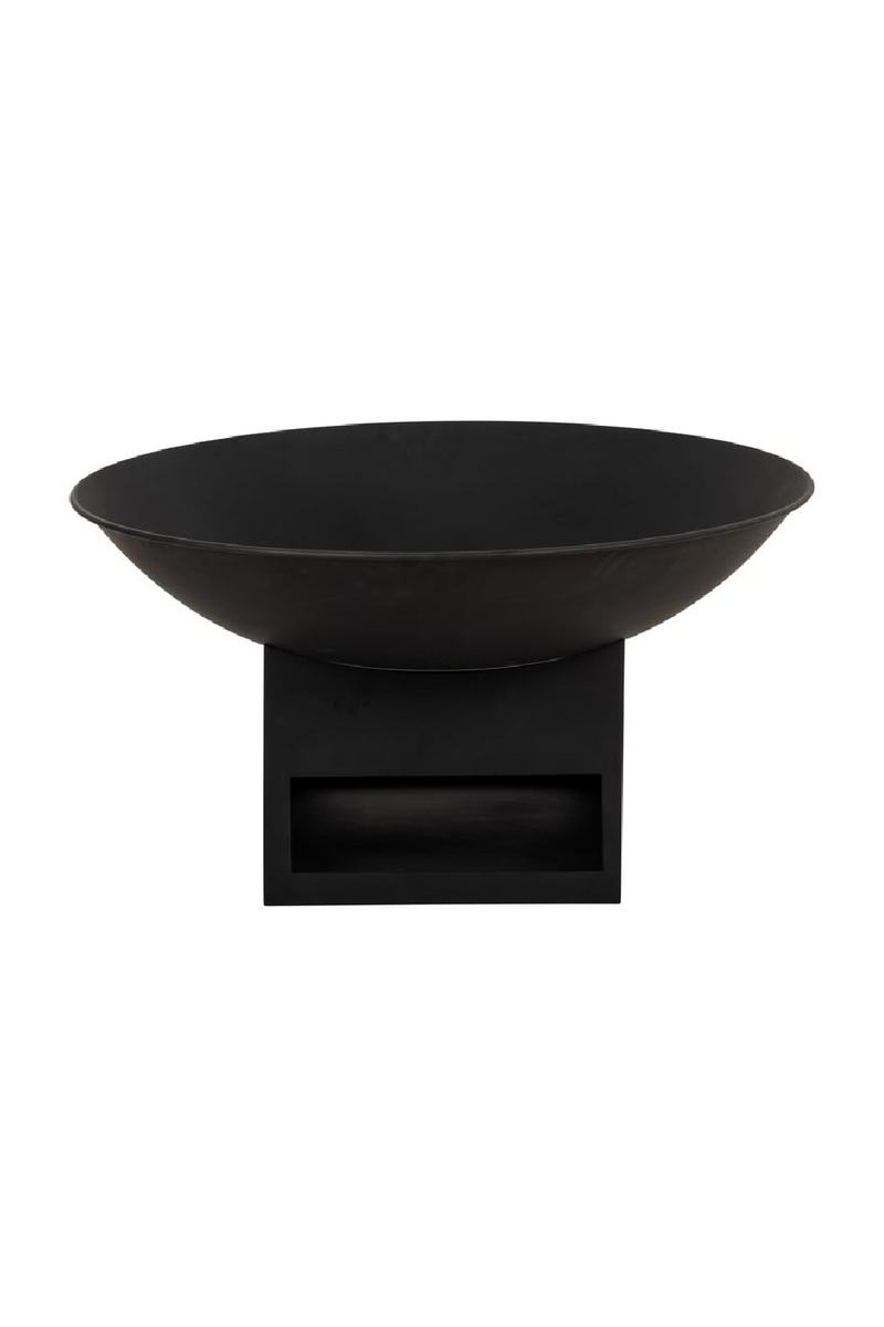 Black Iron Outdoor Fire Bowl | Richmond Interiors Davey | Oroatrade.com