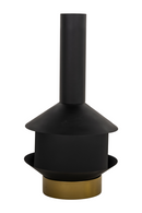 Black Outdoor Chimney | Richmond Interiors Quinn | Oroatrade.com