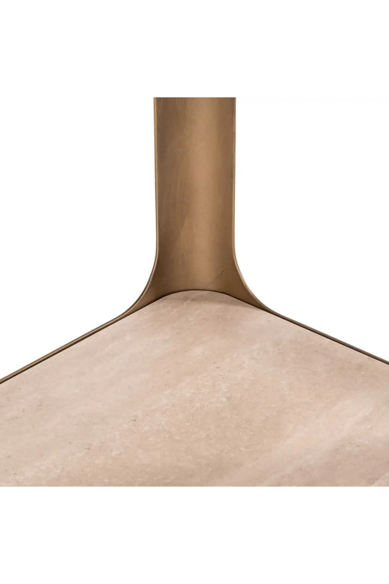 Brass Framed Wall Cabinet | Richmond Interiors Claridge | Oroatrade.com