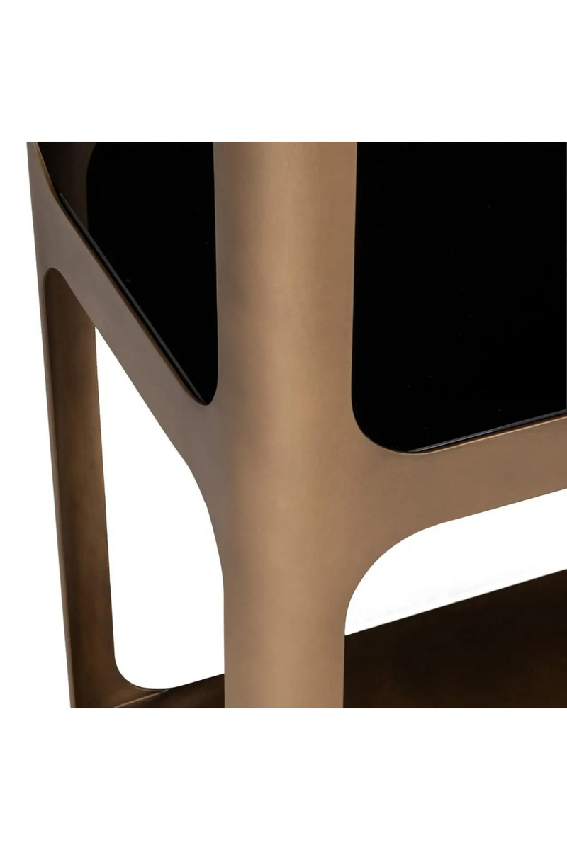 Brass Framed Wall Cabinet | Richmond Interiors Claridge | Oroatrade.com