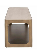 Iron Framed Open TV Cabinet | Richmond Interiors Claridge | Oroatrade.com