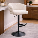 Curved Swivel Bar Stool | Richmond Interiors Nikki