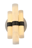 Cylindrical Alabaster Wall Lamp | Richmond Interiors Zara | Oroatrade.com
