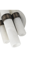 Cylindrical Alabaster Wall Lamp | Richmond Interiors Zara | Oroatrade.com