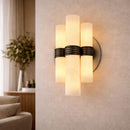 Cylindrical Alabaster Wall Lamp | Richmond Interiors Zara