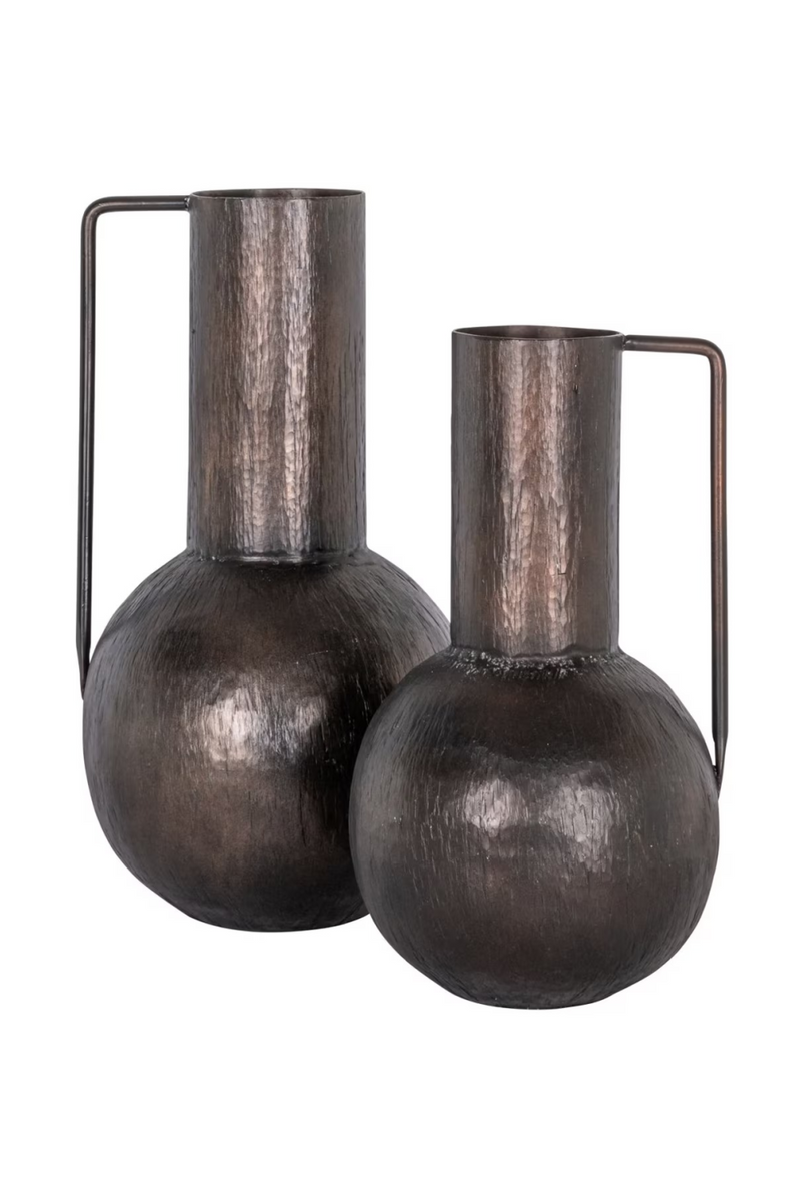 Tall-Necked Copper Vase | Richmond Interiors Sema | Oroatrade.com