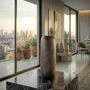 Smoke Aluminum Vase | Richmond Interiors Jilla