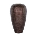 Dark Brown Aluminum Vase | Richmond Interiors Jillisa | Oroatrade.com