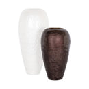 Dark Brown Aluminum Vase | Richmond Interiors Jillisa | Oroatrade.com