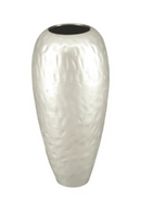 White Aluminum Vase | Richmond Interiors Jildou | Oroatrade.com