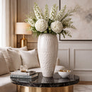 White Aluminum Vase | Richmond Interiors Jildou | Oroatrade.com