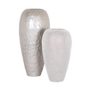 White Aluminum Vase | Richmond Interiors Jildou | Oroatrade.com