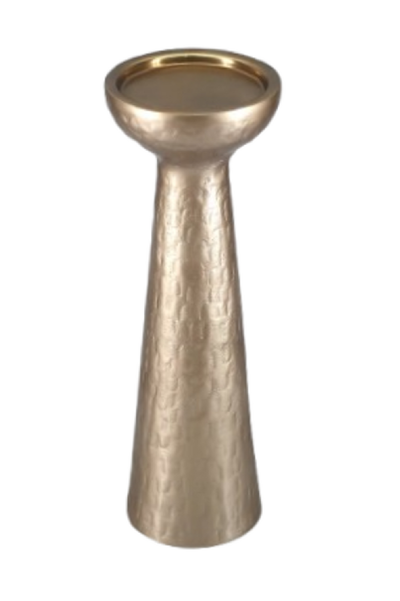 Beige Aluminum Candle Holder | Richmond Interiors Juana | OROATRADE.COM