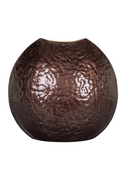Dark Brown Textured Vase | Richmond Interiors Jony | Oroatrade.com