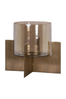 Gold Cruciform Candle Holder | Richmond Interiors Resa | Oroatrade.com