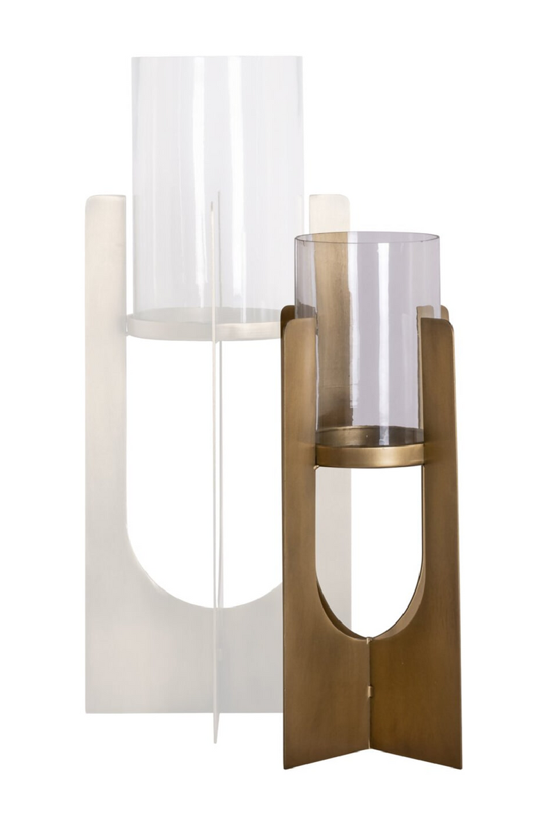 Gold Iron Candle Holder | Richmond Interiors Dalou | Oroatrade.com