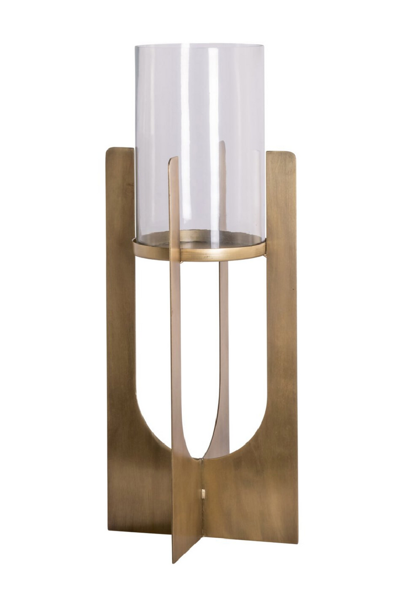 Gold Iron Candle Holder | Richmond Interiors Dalou | Oroatrade.com