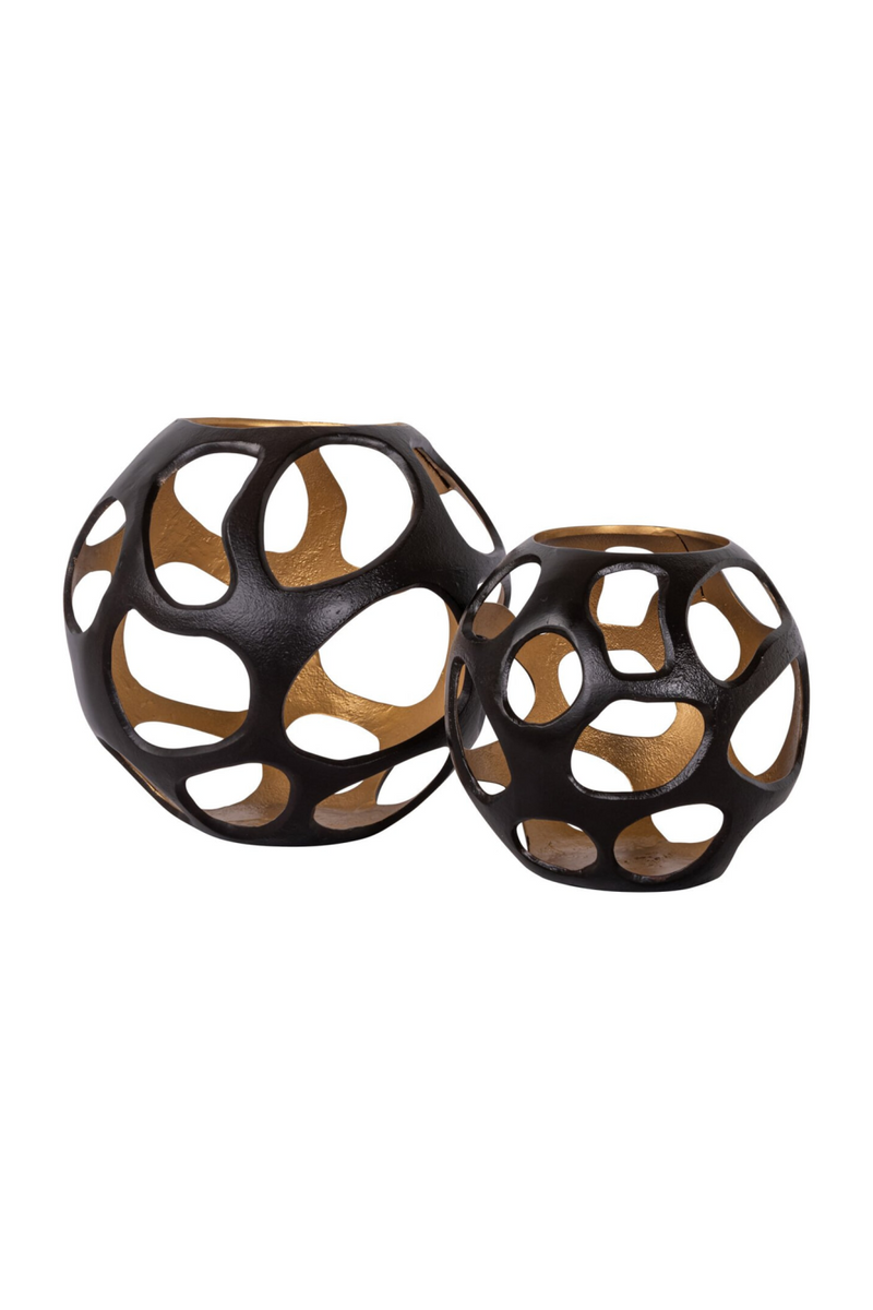 Round Aluminum Hurricane | Richmond Interiors Alysia | Oroatrade.com