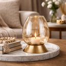 Gold Glass Candle Holder S | Richmond Interiors Aubine