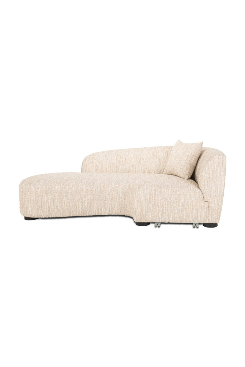 Beige Curved Lounge Sofa | Richmond Interiors Pandora | Oroatrade.com