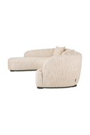 Beige Curved Lounge Sofa | Richmond Interiors Pandora | Oroatrade.com