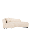 Beige Curved Lounge Sofa | Richmond Interiors Pandora | Oroatrade.com