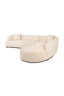 Beige Curved Lounge Sofa | Richmond Interiors Pandora | Oroatrade.com