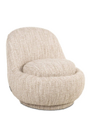 Rounded Seat Beige Lounge Chair | Richmond Interiors Arlanda | Oroatrade.com