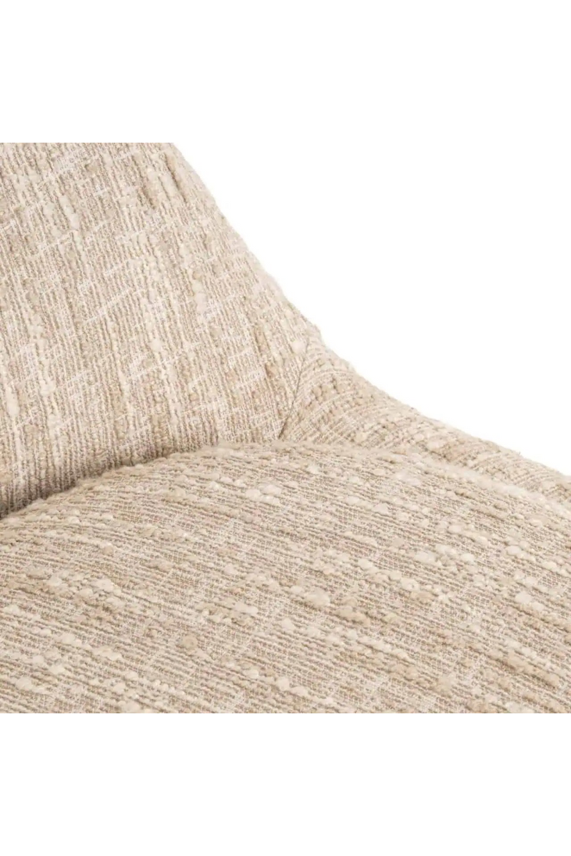 Rounded Seat Beige Lounge Chair | Richmond Interiors Arlanda | Oroatrade.com