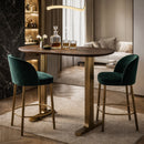 Brown Mango Wood Bar Table | Richmond Interiors Revelin | Oroatrade.com
