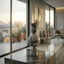 Black & White Iron Vase | Richmond Interiors Florry