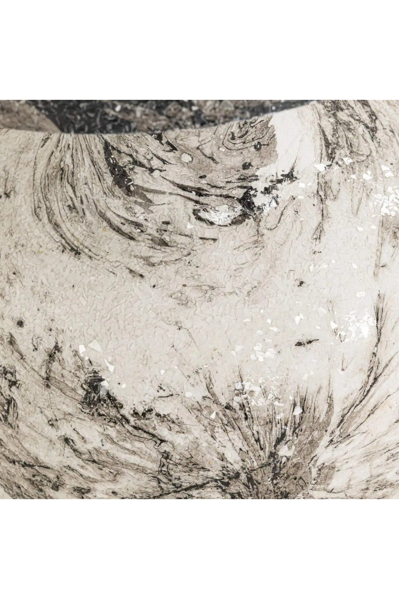 Black & White Swirl Table Lamp | Richmond Interiors Cecile | Oroatrade.com